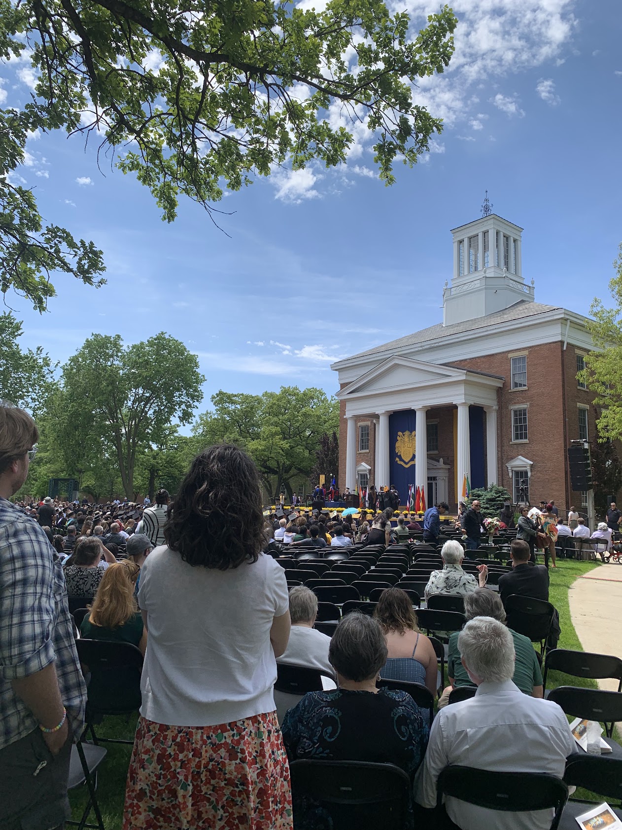 Commencement ceremony at Beloit College