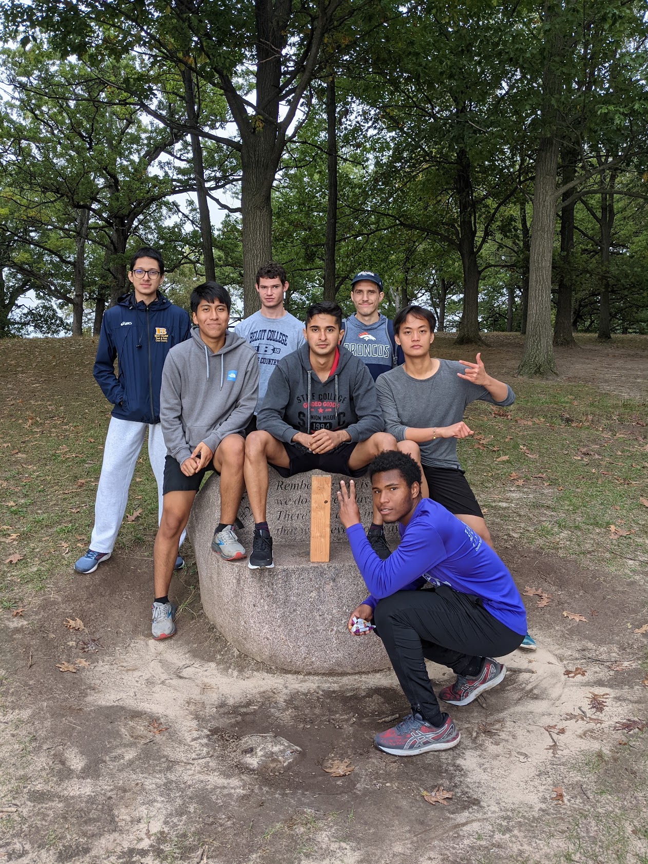 My cross country team